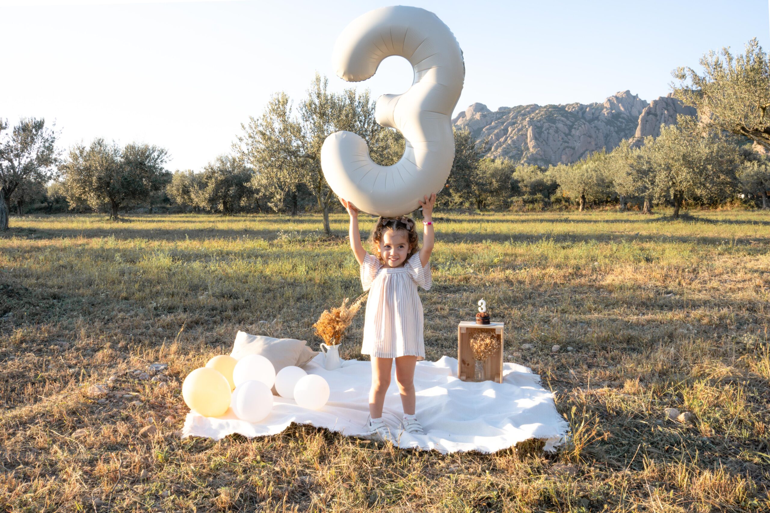 sesión cumpleaños exterior