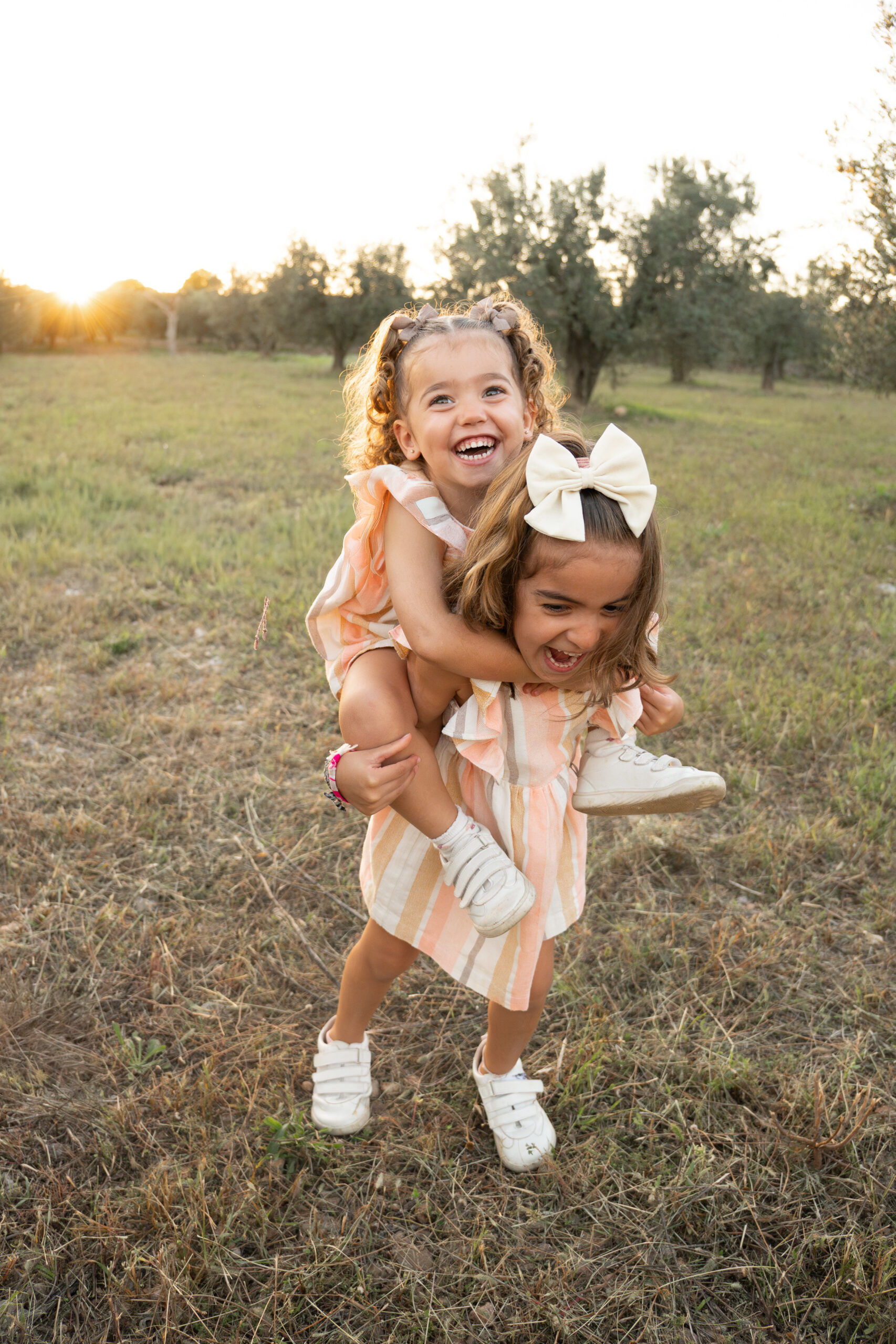 sesión infantil exterior