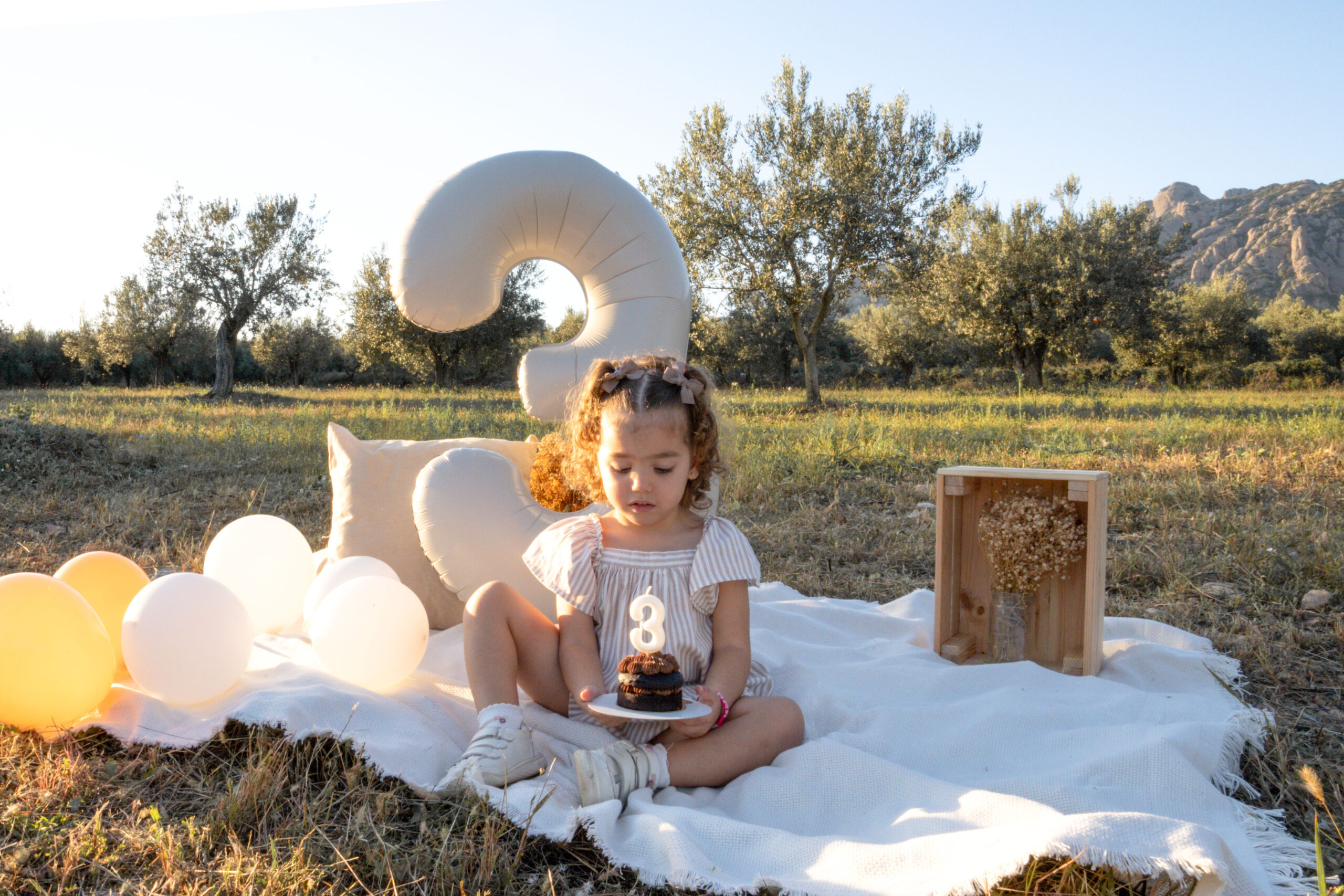 sesión cumpleaños exterior